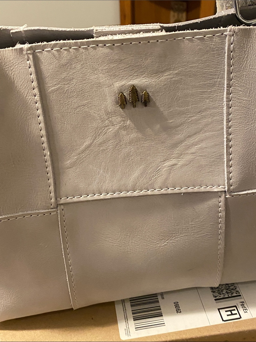 Large Portland Leather Beluga Charlotte Bag